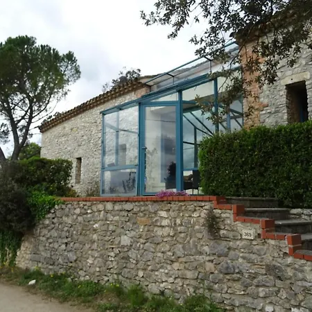 Mas En Pierres Seches Avec Piscine Lussan (Gard)